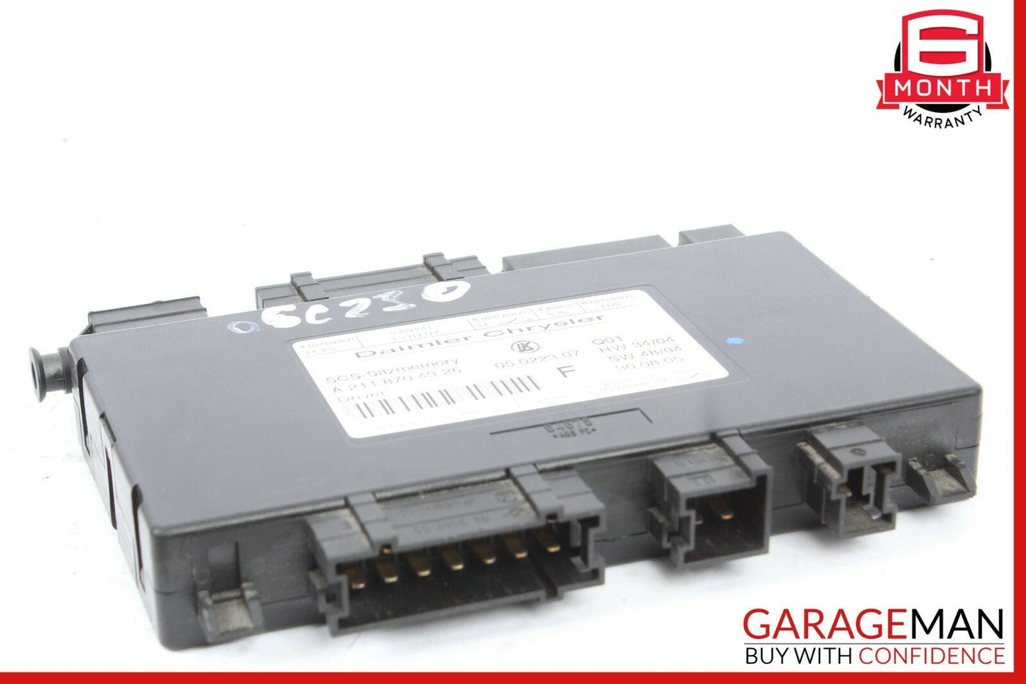 03-11 Mercedes CLS350 E550 GL450 Front Left Side Seat Control Module Unit