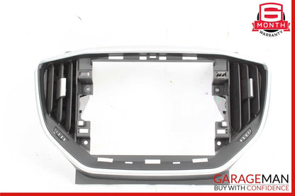 14-17 Maserati Ghibli Center Dash Display Bezel Frame Air Vent Grille Trim Cover