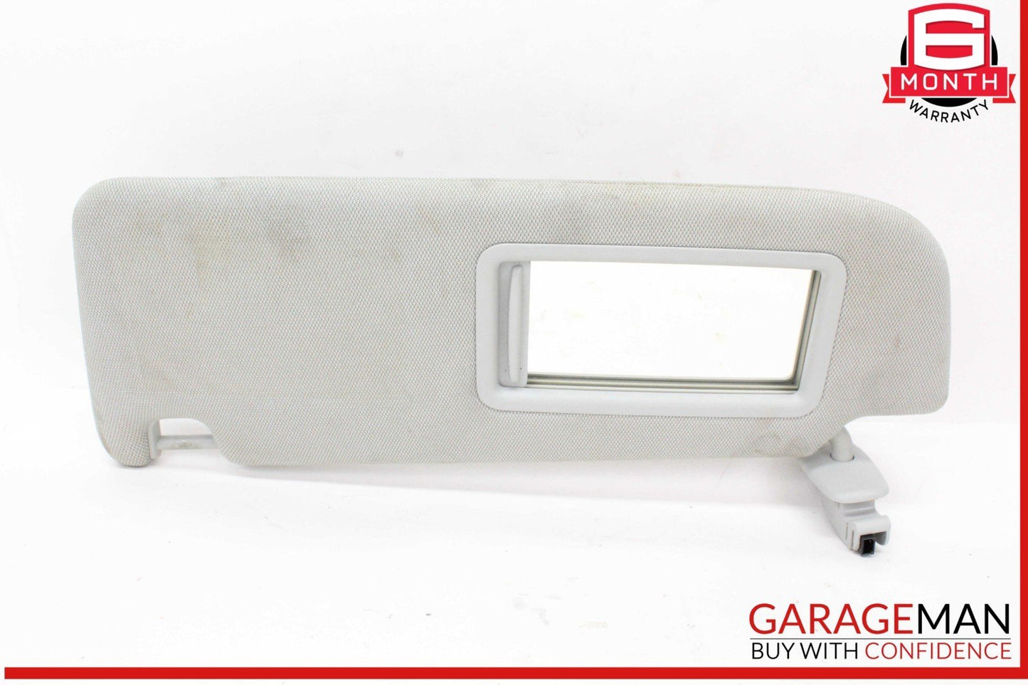 12-18 Audi A6 S6 A7 Front Left Driver Side Sun Visor Sunvisor Gray OEM