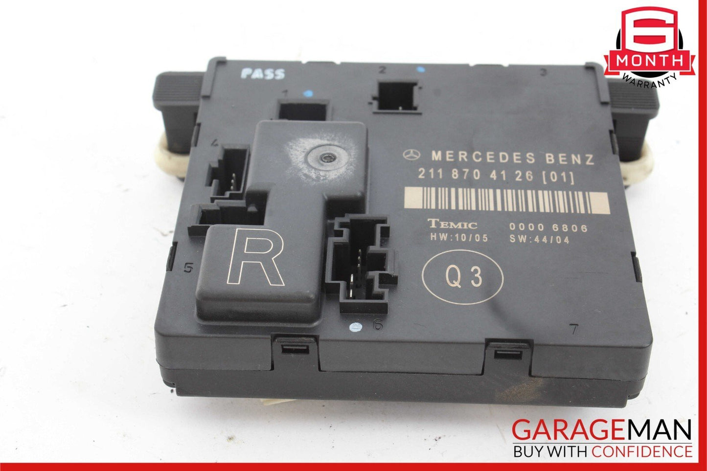 03-09 Mercedes W211 E350 E550 E63 AMG Rear Right Side Door Controller Module
