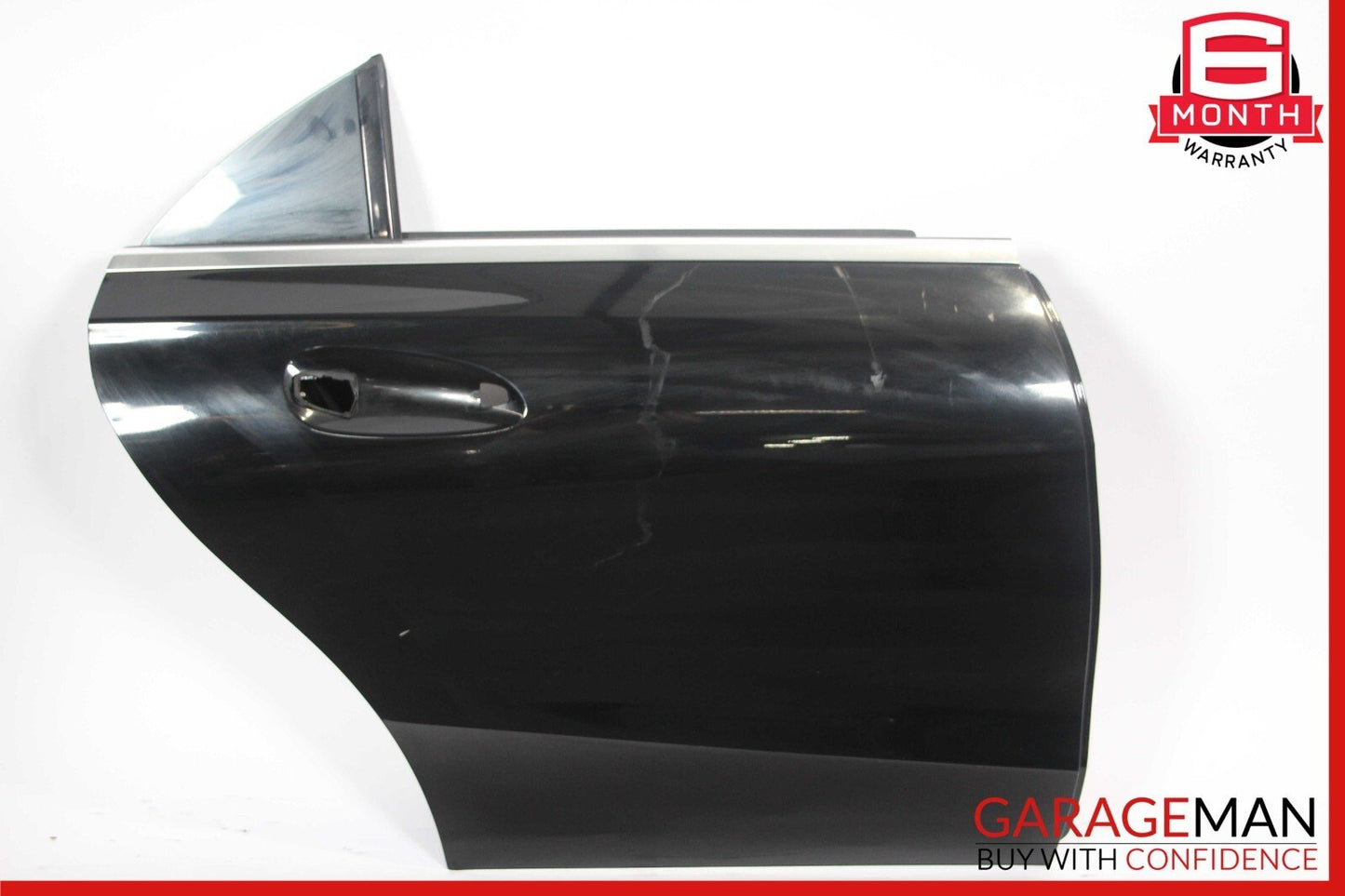 14-18 Mercedes W117 CLA250 CLA45 Rear Right Side Exterior Door Shell Panel Black