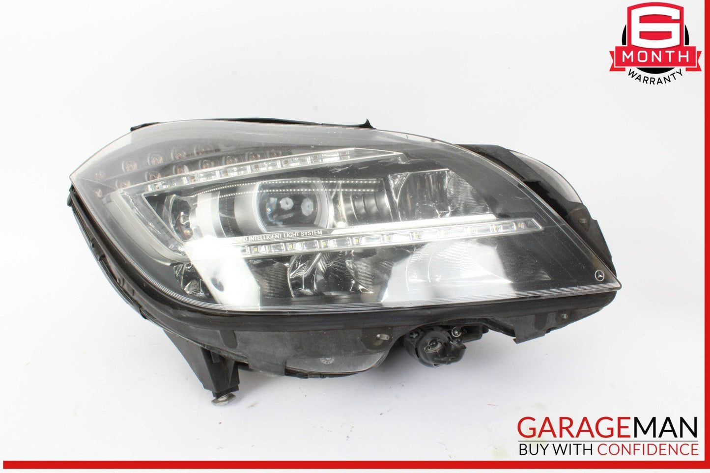 12-14 Mercedes W218 CLS550 Front Right Passenger Headlamp LED Xenon OEM