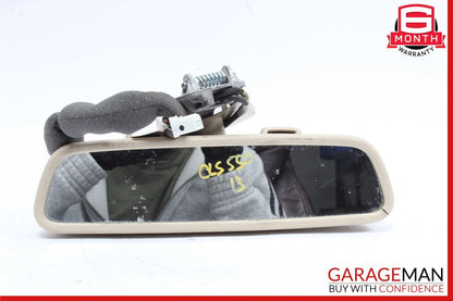 10-16 Mercedes CLS550 E350 E550 Front Interior Rear View Mirror Assembly Beige