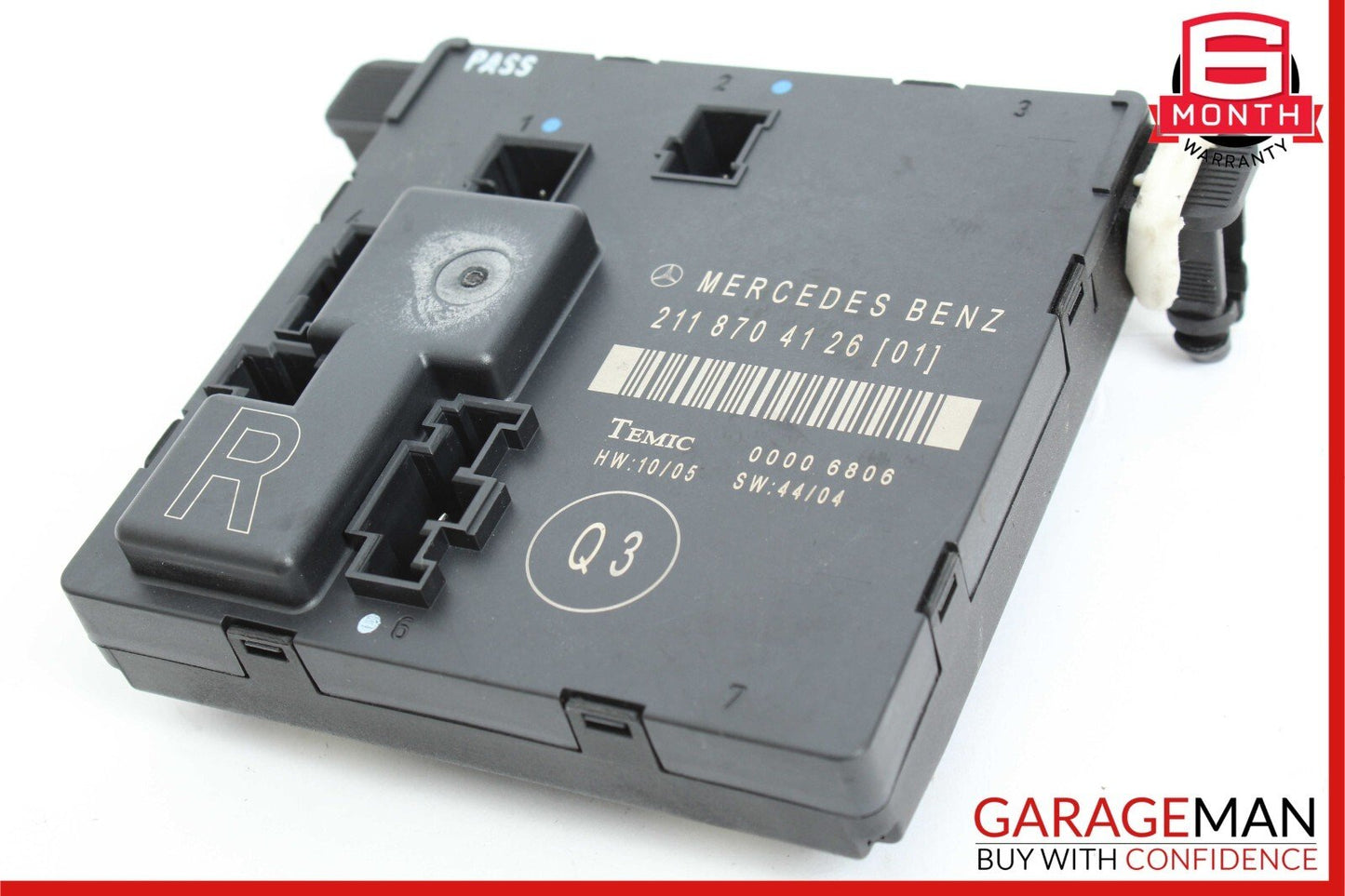 03-09 Mercedes W211 E350 E500 E550 Rear Right Door Control Module Unit OEM