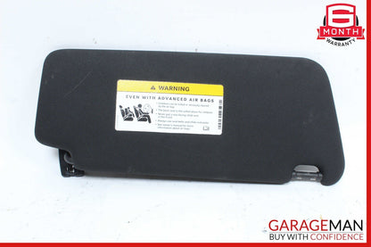 08-14 Mercedes W204 C250 Front Right Passenger Sun Visor Sunvisor Shade Black
