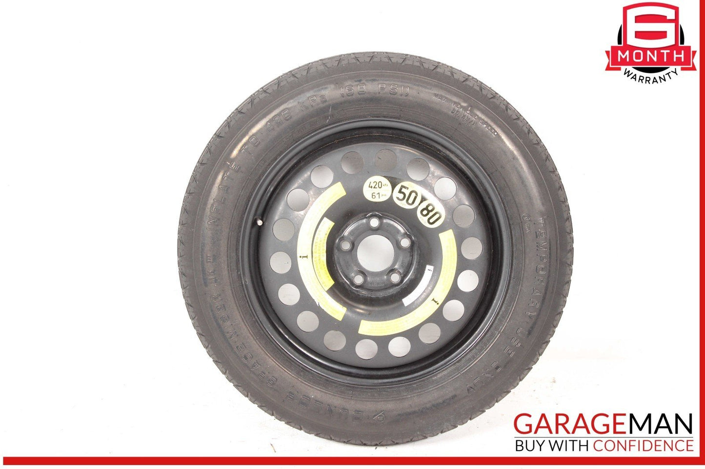 07-20 Mercedes X164 GL450 ML550 Emergency Spare Tire Wheel Donut Rim 18" 18 OEM
