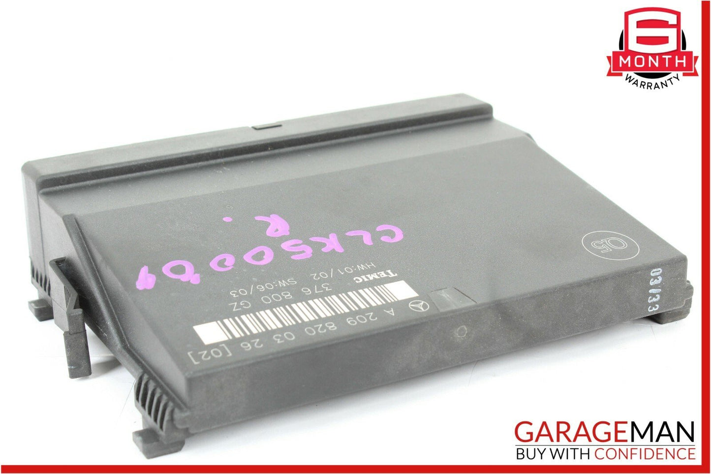 03-09 Mercedes W209 CLK500 CLK55 AMG Rear Temic Control Module 2098200326 OEM