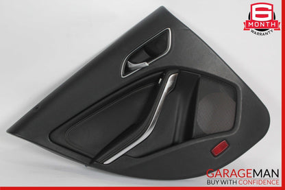 14-19 Mercedes W117 CLA250 CLA180 Rear Left Interior Door Panel Assy Black OEM