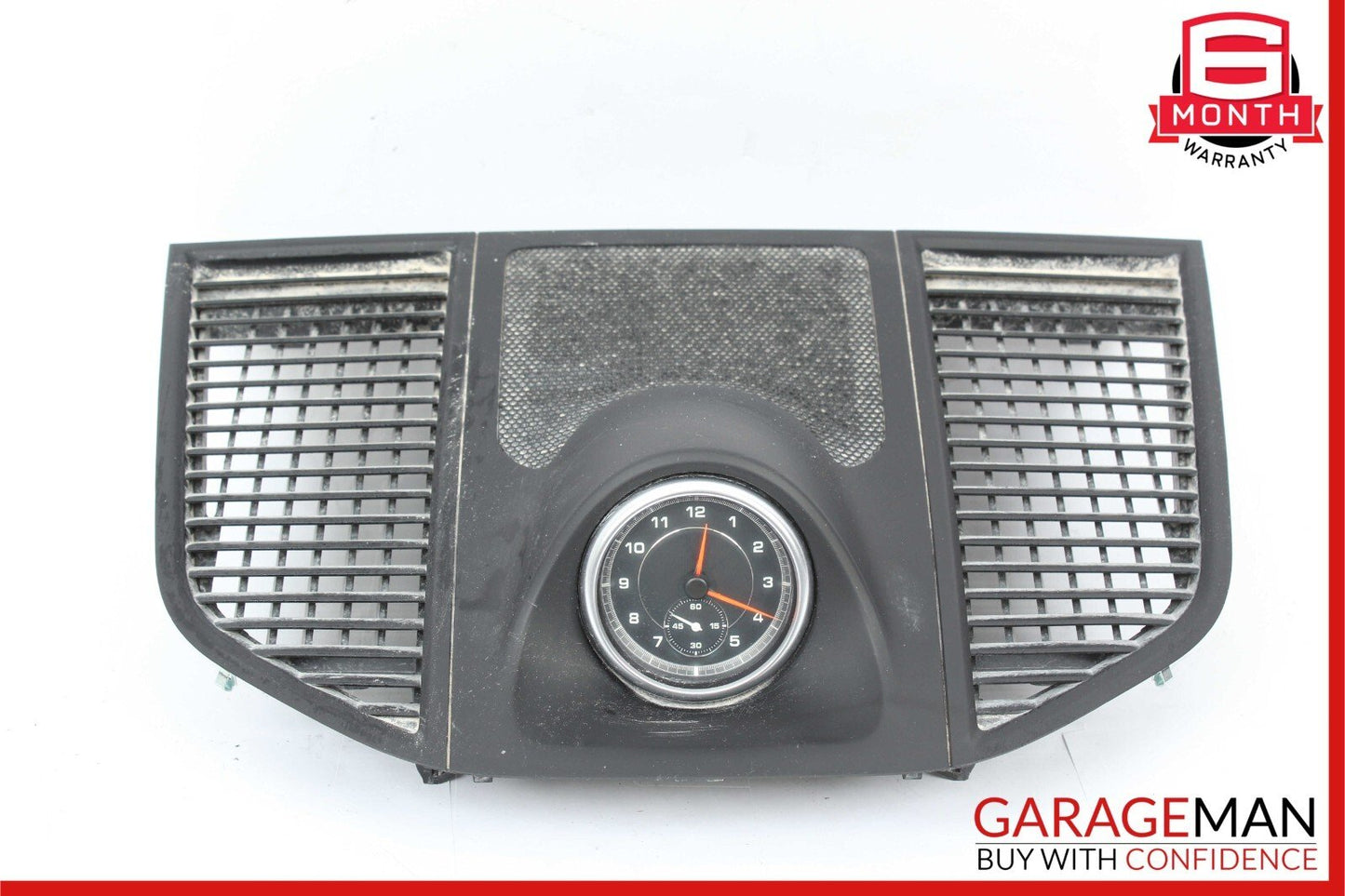 15-23 Porsche Macan 95B Instrument Panel Center Dash Clock Trim Cover Black OEM