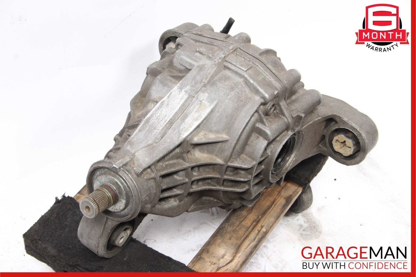 11-17 Porsche Cayenne 958 S 4.8L Rear Diff Differential Axle Carrier Assembly