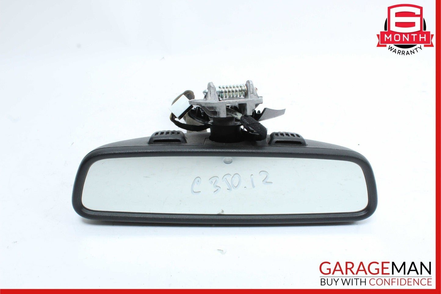 08-16 Mercedes W204 C300 C350 E400 E550 Interior Rear View Mirror Assembly Black
