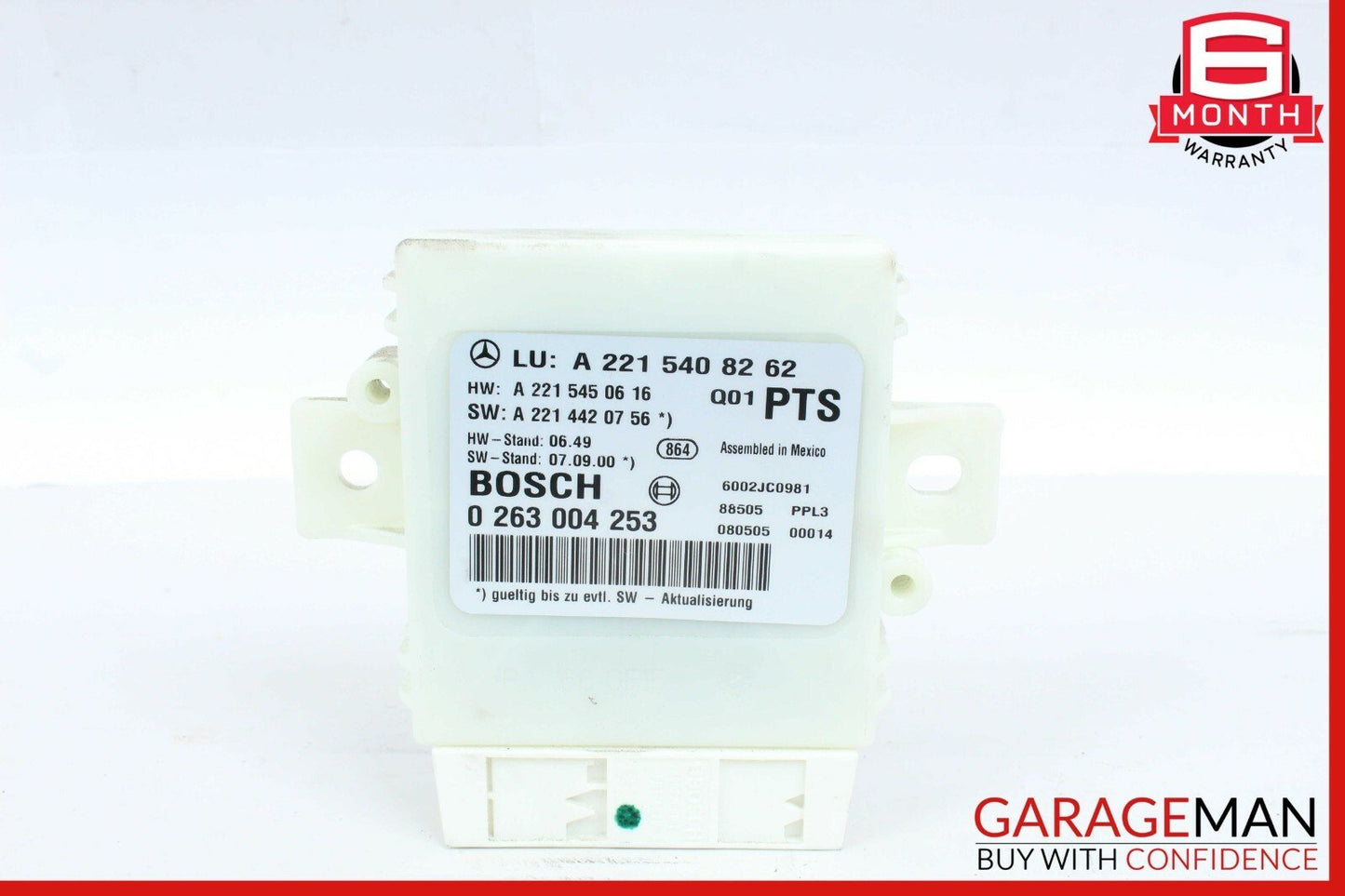 07-13 Mercedes W221 S550 S63 AMG Park Assist Parktronic Control Module Unit OEM