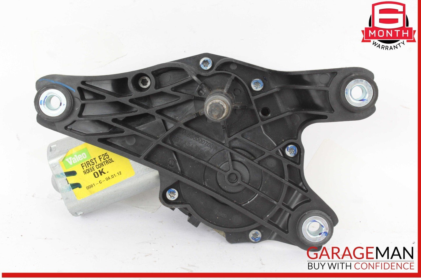 11-17 BMW X3 Rear Trunk Window Windshield Wiper Motor 7237062 OEM
