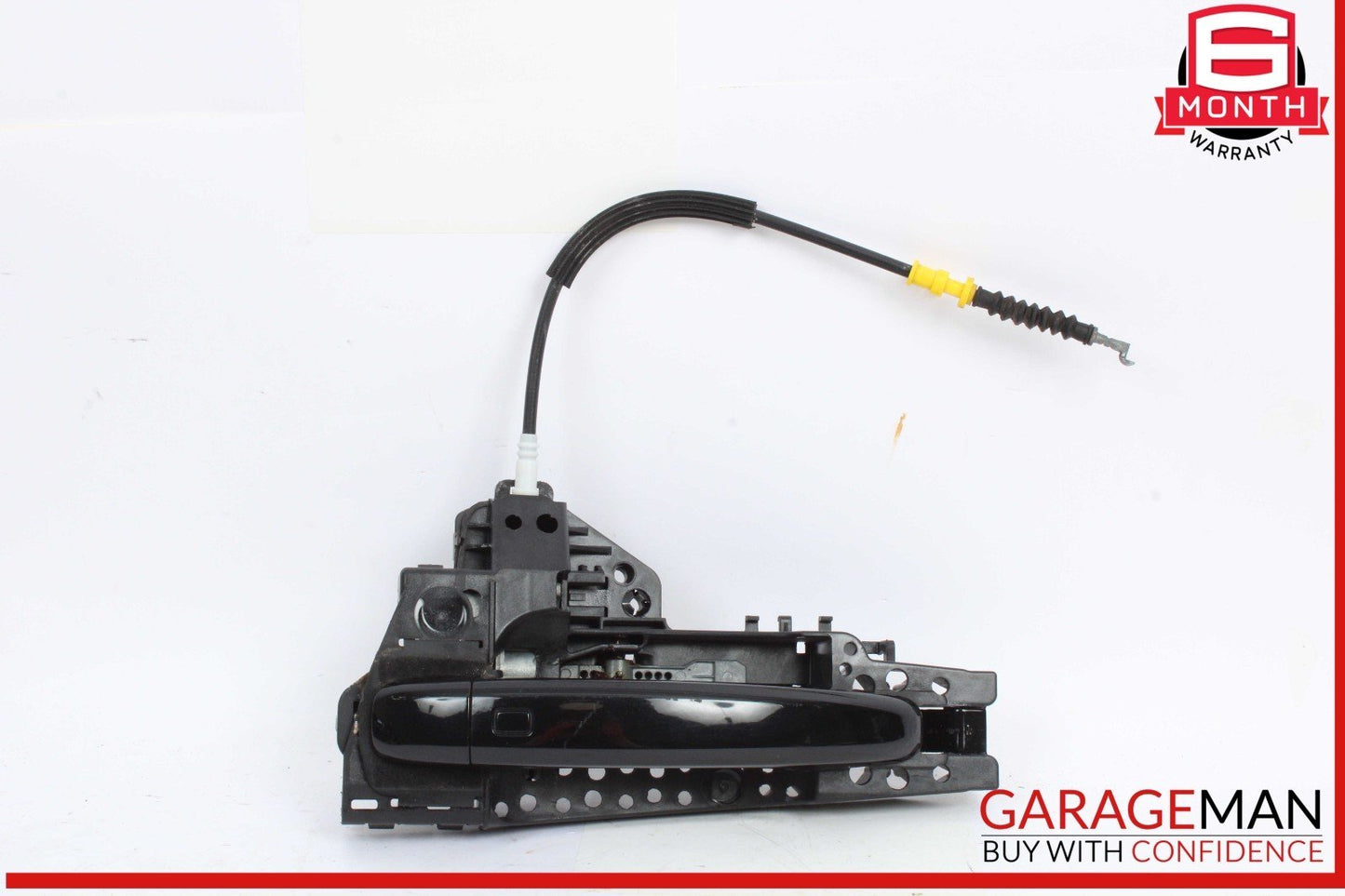 15-18 Audi Q3 Rear Left Driver Side Exterior Door Handle Black 8U0837885 OEM