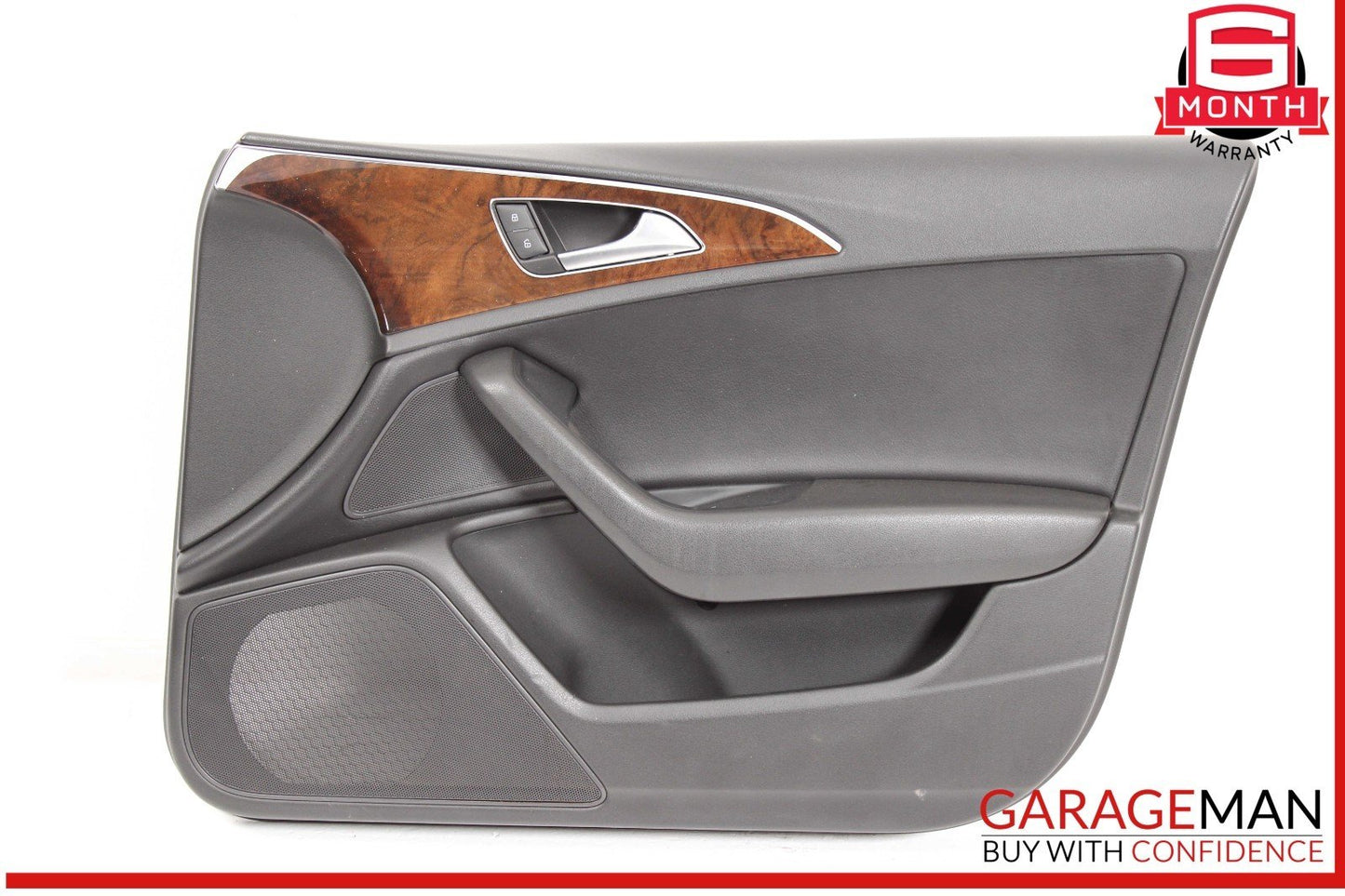 12-18 Audi A6 Front Right Passenger Interior Door Trim Panel Cover Assy OEM