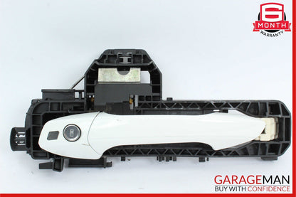 08-17 Mercedes W204 C250 Front Left Driver Side Exterior Door Handle White OEM