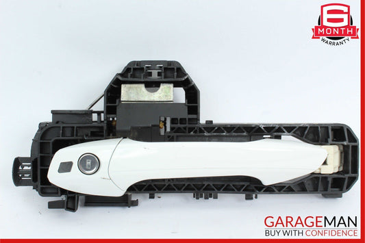 08-17 Mercedes W204 C250 Front Left Driver Side Exterior Door Handle White OEM