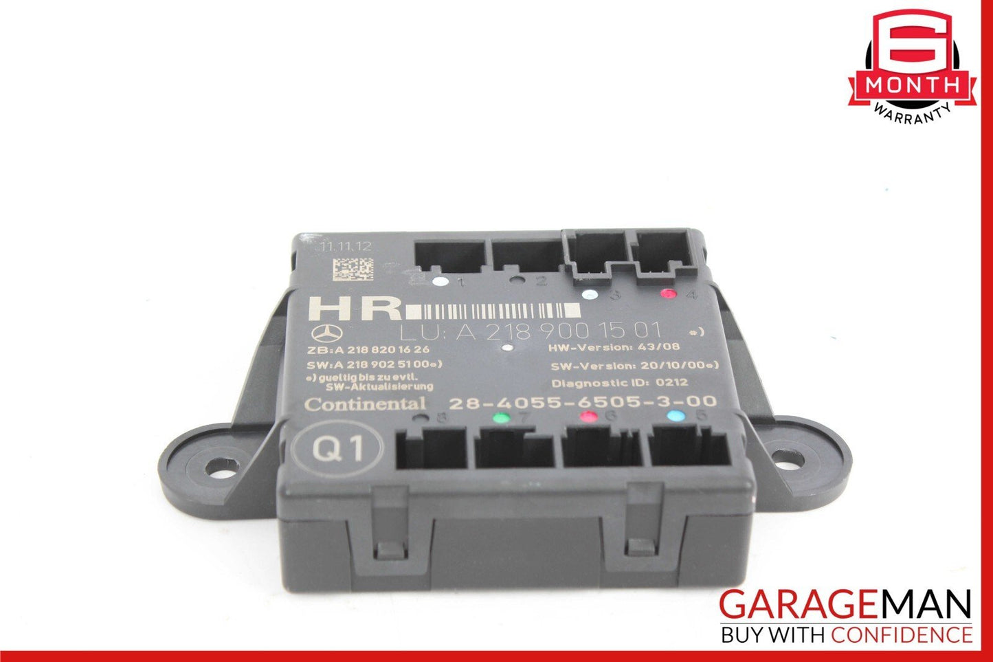 08-18 Mercedes W212 E400 C300 CLS63 Rear Right Side Door Control Module Unit OEM
