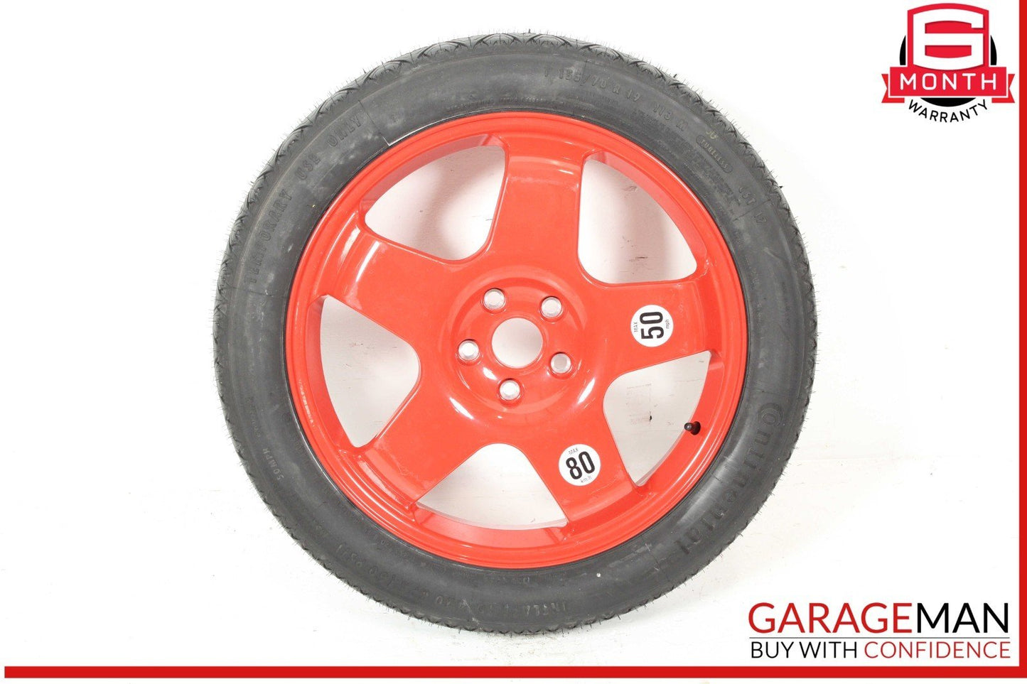 03-13 Bentley Continental GT GTC Emergency Spare Tire Wheel Donut Rim 19 19" OEM