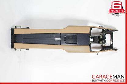 10-16 Porsche Panamera 970 Rear Center Middle Console Storage Trim Panel Beige