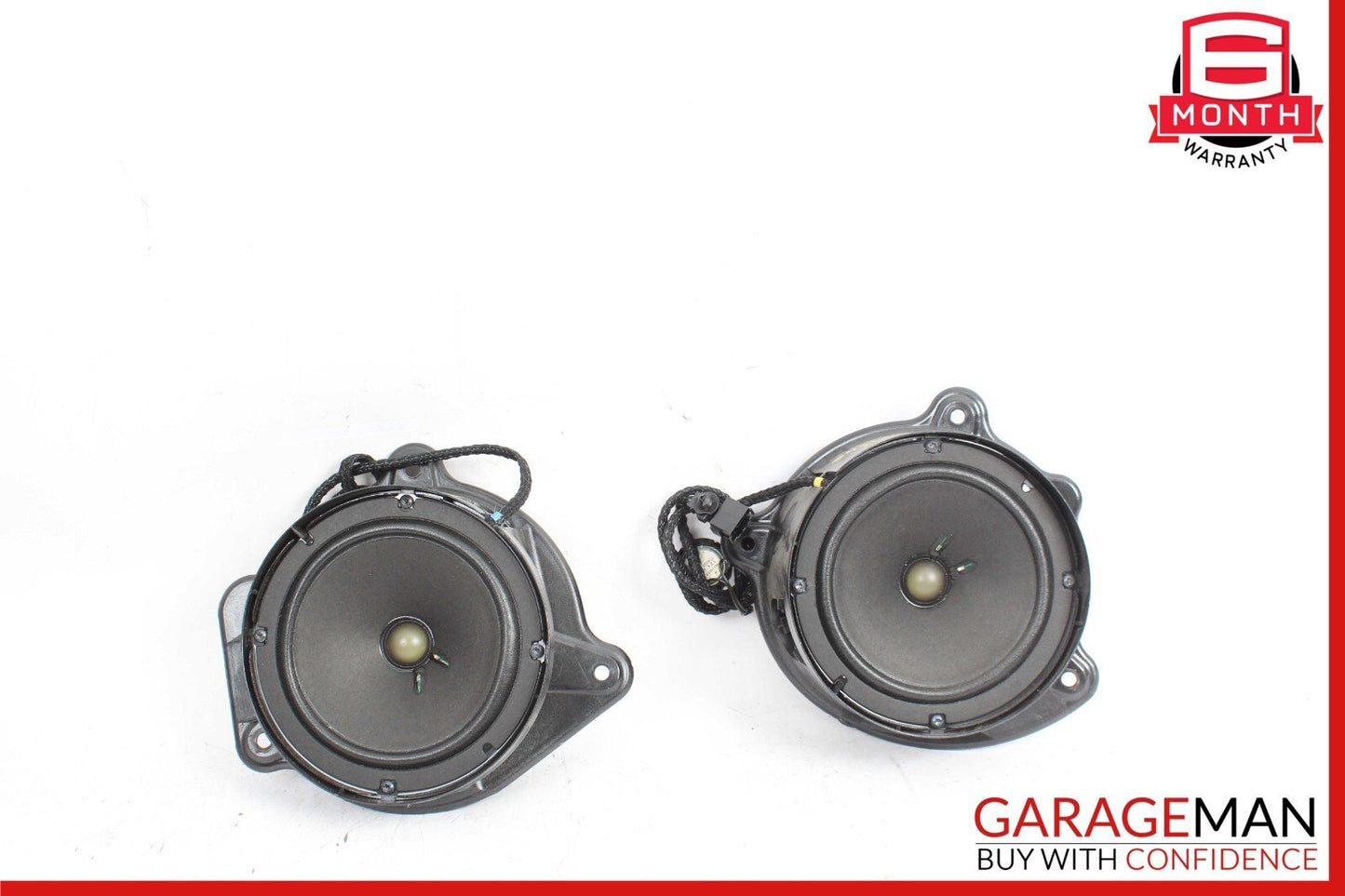 00-06 Mercedes W220 S430 S55 AMG Front Door Sound Audio Speaker Set of 2 Pc OEM