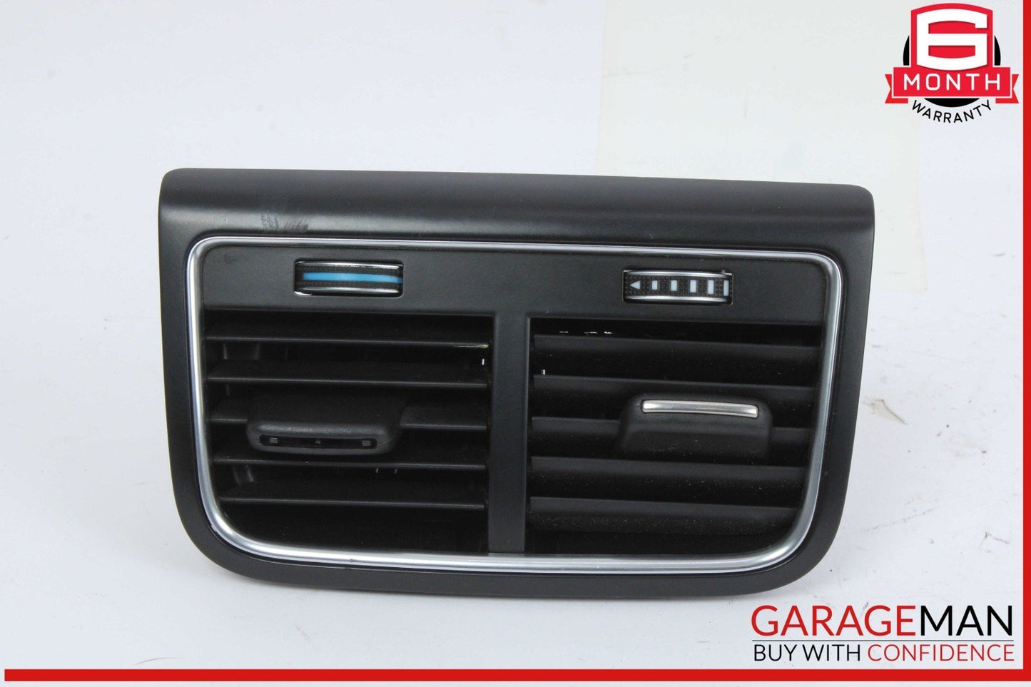 13-17 Audi A5 S5 Rear Console AC A/C Air Conditioning Air Vent Grille Black OEM