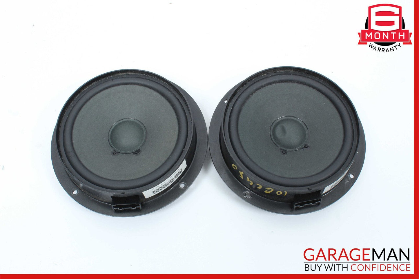 06-12 Mercedes GL450 ML350 Front Left & Right Door Sound Audio Speakers Set of 2