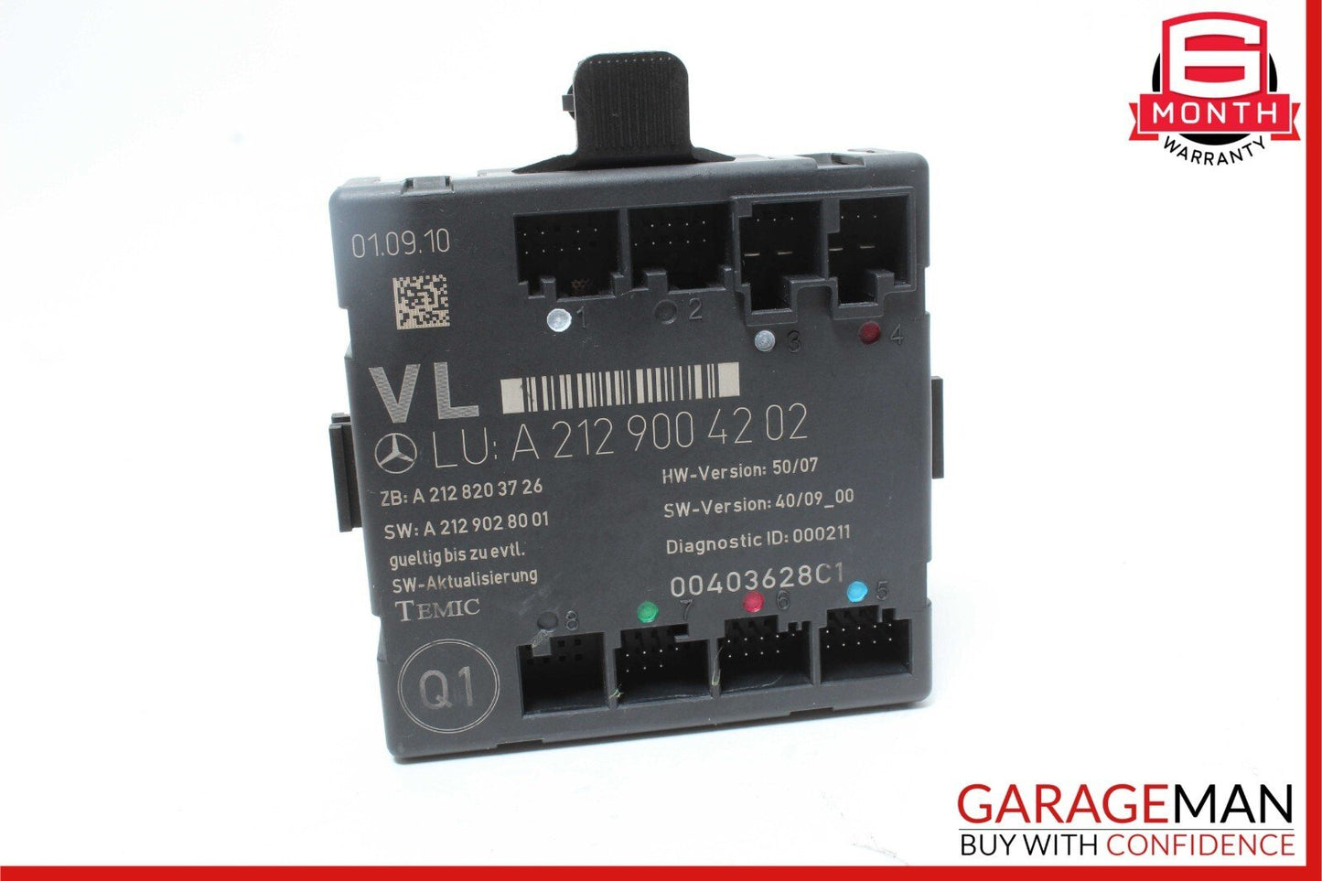 08-18 Mercedes C300 C350 CLS550 E350 Front Left Driver Door Control Module Unit