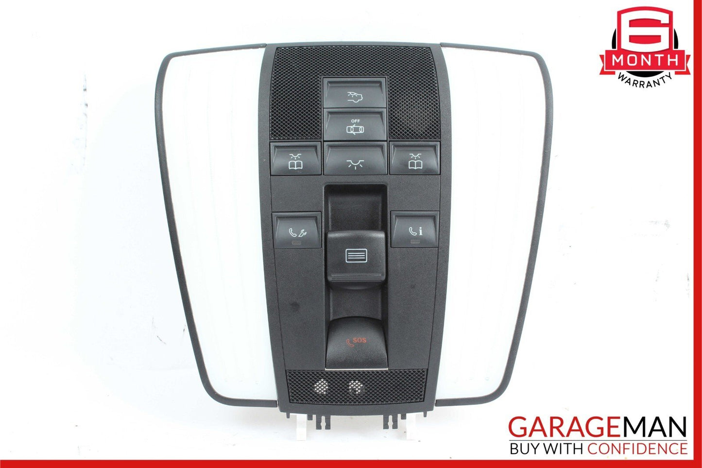 10-16 Mercedes W212 E350 E400 Front Overhead Dome Light Lamp Reading Map Black