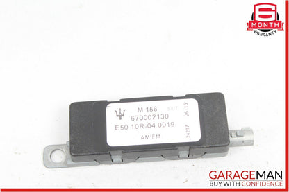 14-18 Maserati Quattroporte AM FM Antenna Computer Module Control 670002130 OEM