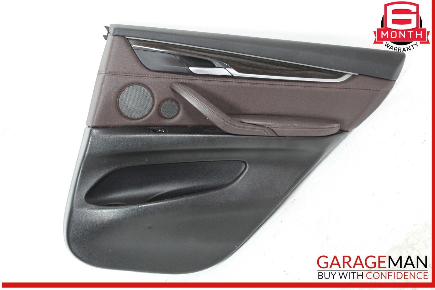 14-18 BMW X5 Rear Right Interior Door Panel Trim OEM