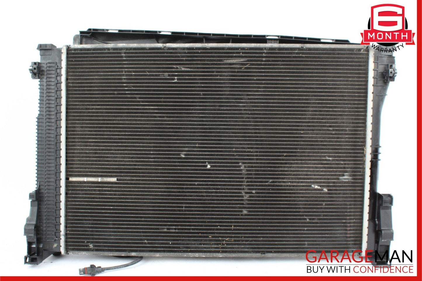 08-14 Mercedes W212 E350 E550 Engine Radiator Cooling Fan Motor Assembly OEM