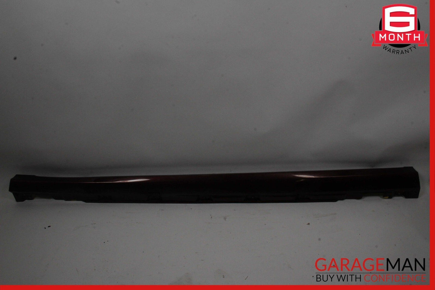 06-13 Mercedes W251 R350 R500 Left Driver Side Rocker Skirt Molding Panel Red