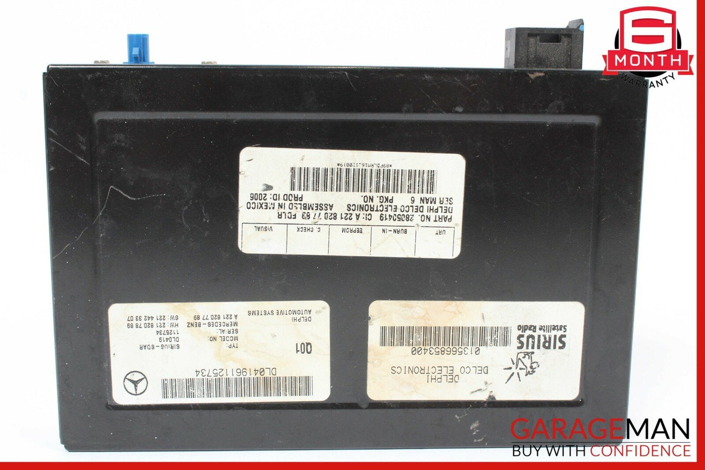 07-09 Mercedes W216 CL550 S550 S63 AMG Sirius Satellite Radio Module Receiver