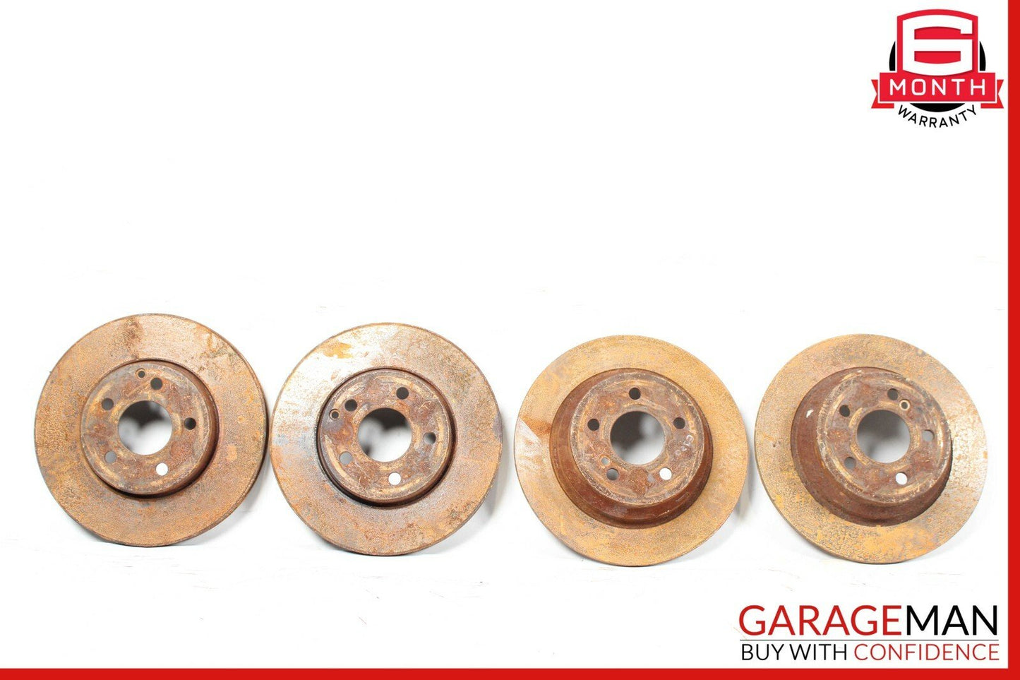 03-09 Mercedes W211 E320 E350 E550 Complete Brake Rotor Rotors Disc Set OEM
