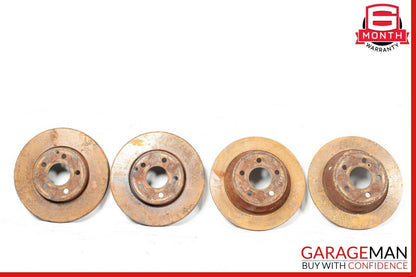 03-09 Mercedes W211 E320 E350 E550 Complete Brake Rotor Rotors Disc Set OEM