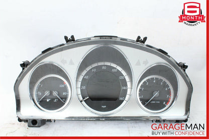 08-11 Mercedes W204 C300 C350 Instrument Speedometer Cluster 2045409648 OEM