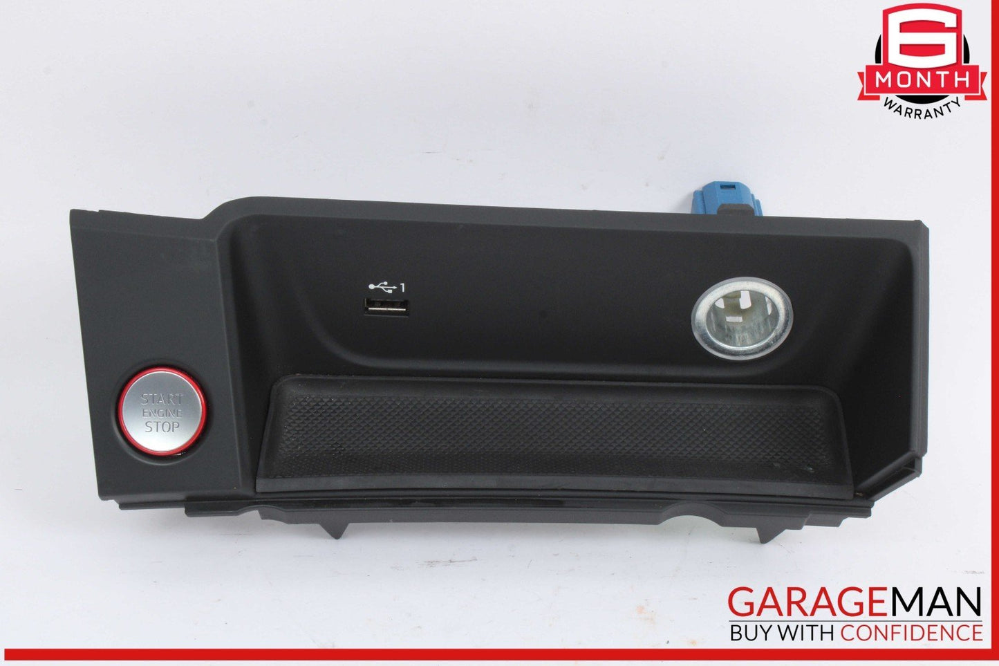 17-24 Audi S5 RS5 A4 Center Console Tray Power Outlet w/ USB Port 8W1864131C OEM
