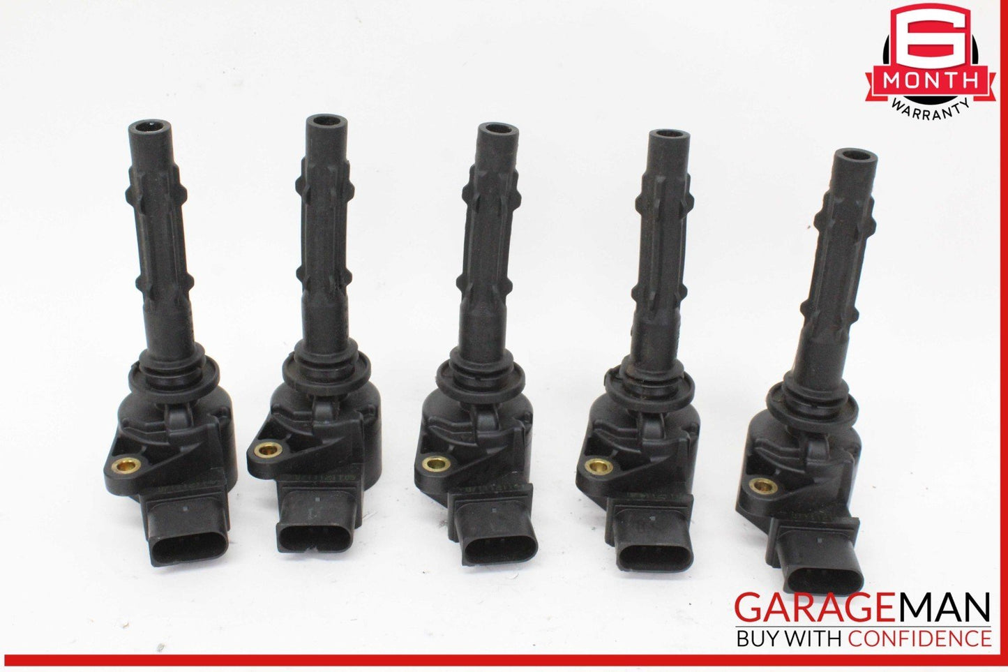 07-14 Mercedes W212 E350 ML350 Ignition Coil Coils Set of 5 0001502780 OEM