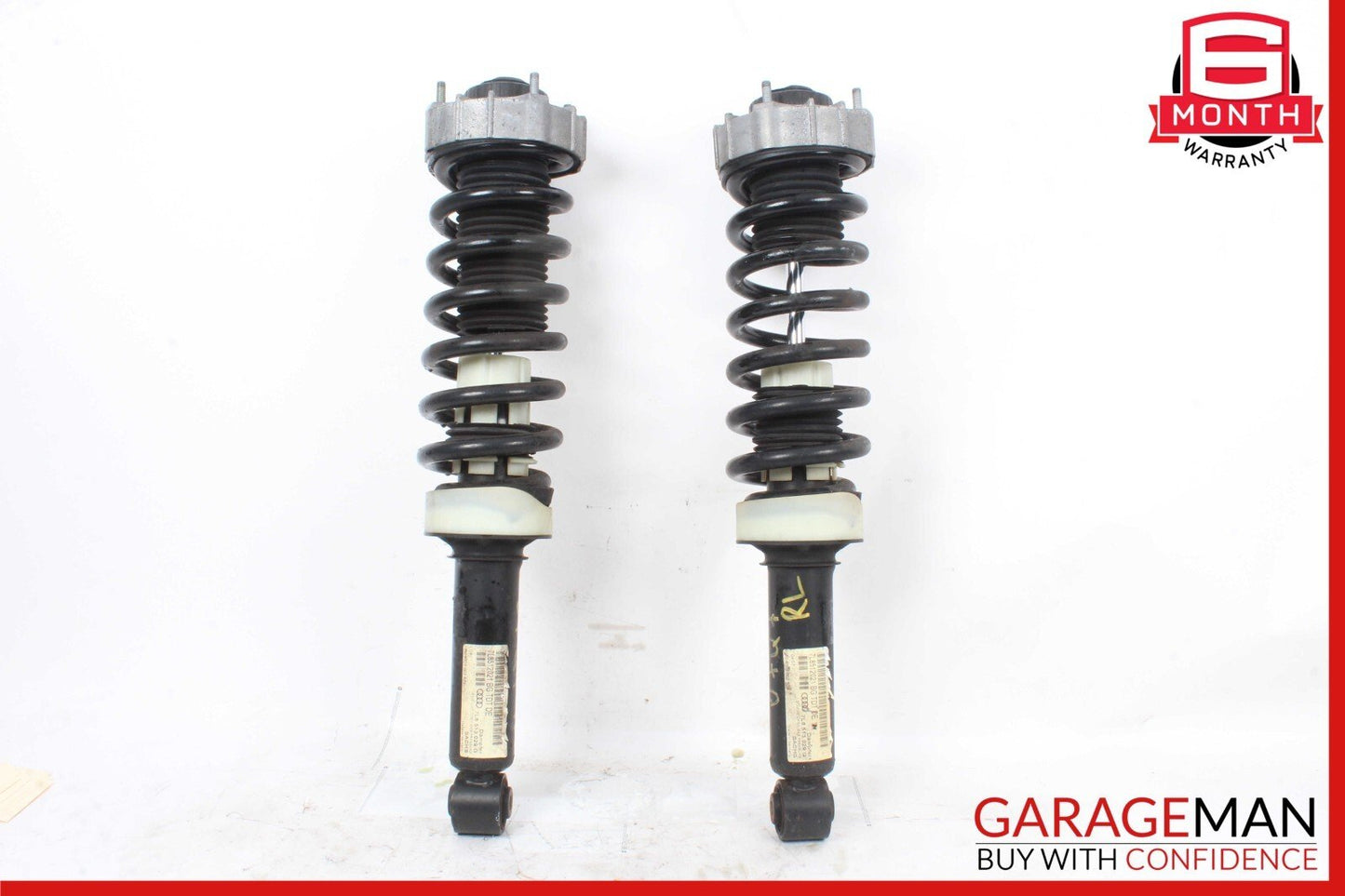 07-15 Audi Q7 Rear Left & Right Shock Strut Spring Assembly 7L8513029K OEM