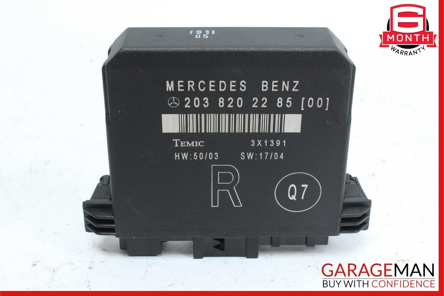 01-07 Mercedes W203 Ð¡280 C240 Rear Right Side Door Controller Module