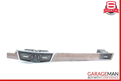 10-13 Mercedes W212 E350 Dashboard Dash AC A/C Air Vent Center Trim Assembly
