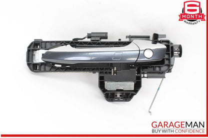 14-16 Mercedes W212 E350 Front Left Driver Side Exterior Door Handle Gray OEM