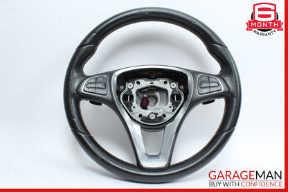 15-20 Mercedes W117 CLA250 Driver Steering Wheel w/Paddle Shifters OEM