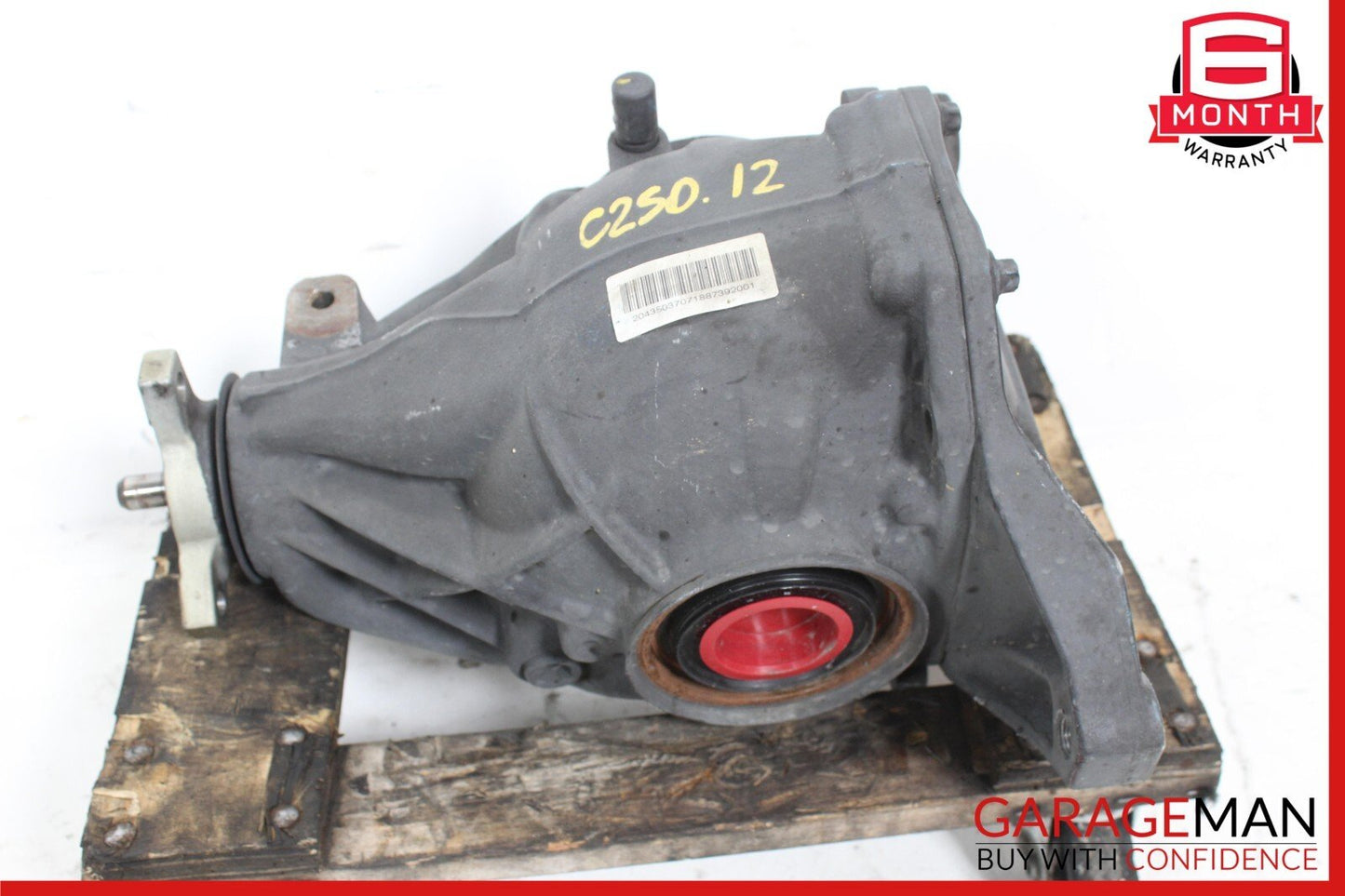 10-16 Mercedes W204 C250 E350 SL400 Rear Differential Diff Axle Carrier 3.07 OEM