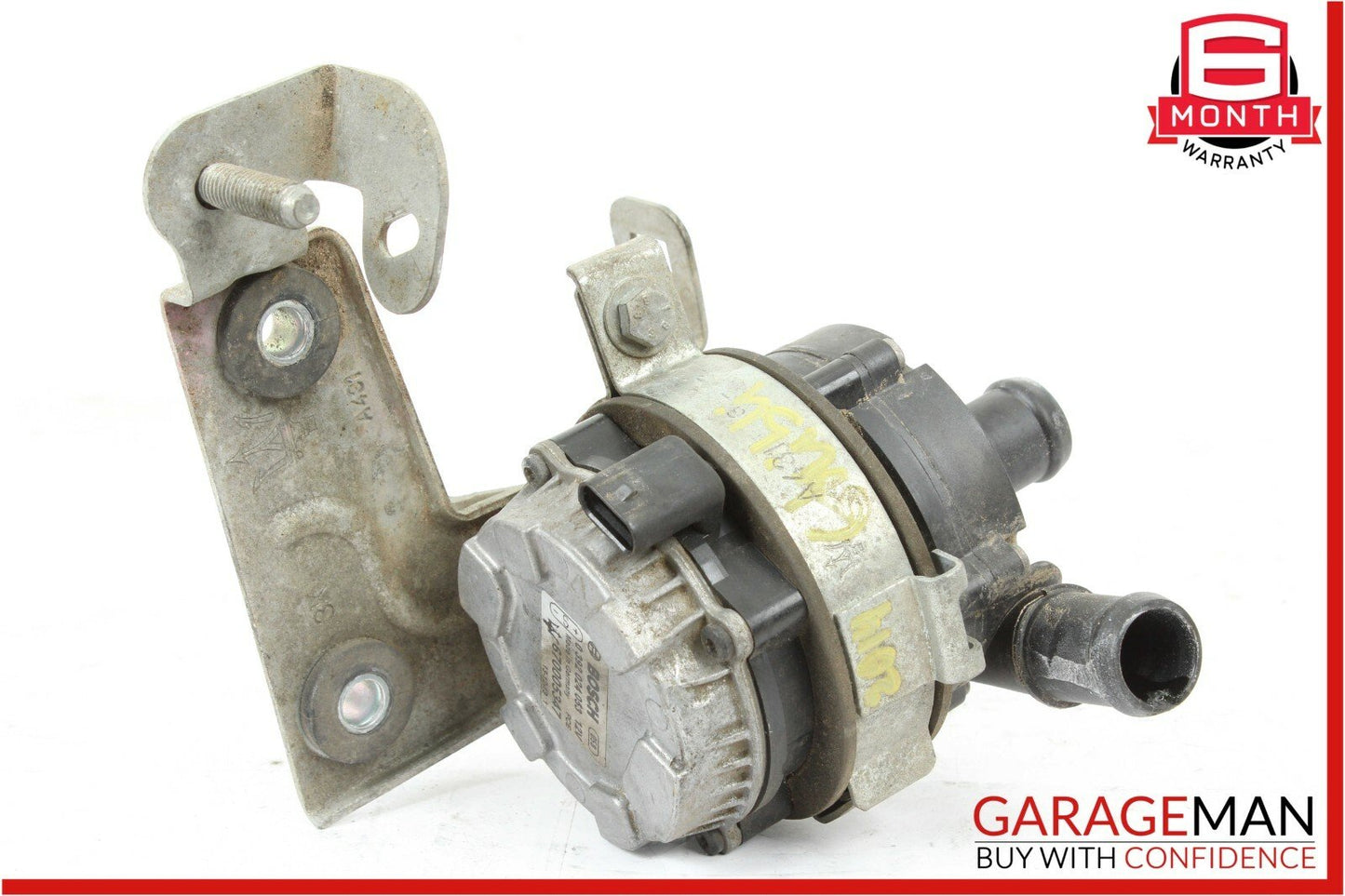 14-17 Maserati Ghibli Auxiliary Secondary Electric Water Pump Bracket Assembly
