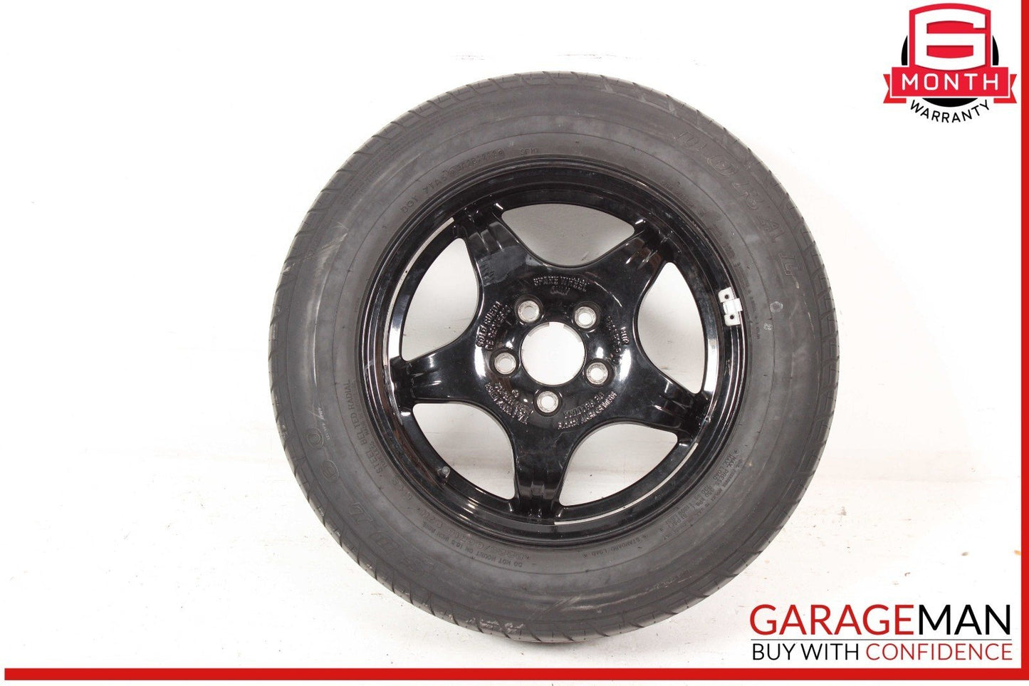 00-06 Mercedes W220 S430 CL500 Emergency Spare Tire Wheel Rim 225 / 60 R16 OEM