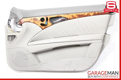 03-06 Mercedes W211 E500 Front Right Side Interior Door Panel Trim Cover Gray