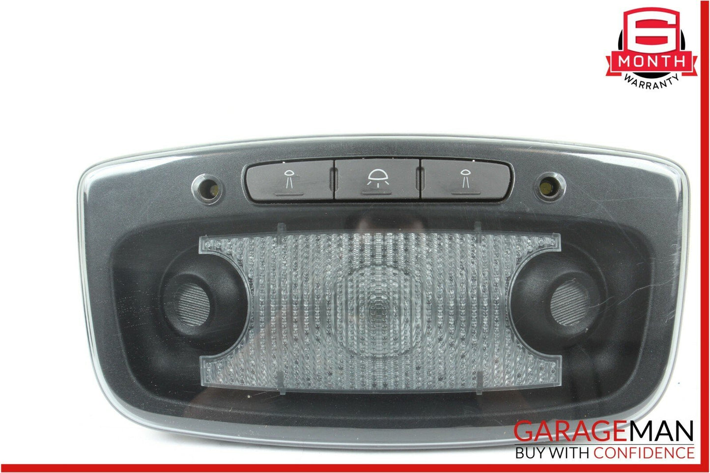 14-17 Maserati Ghibli S Rear Overhead Dome Light Reading Lamp Module Black OEM