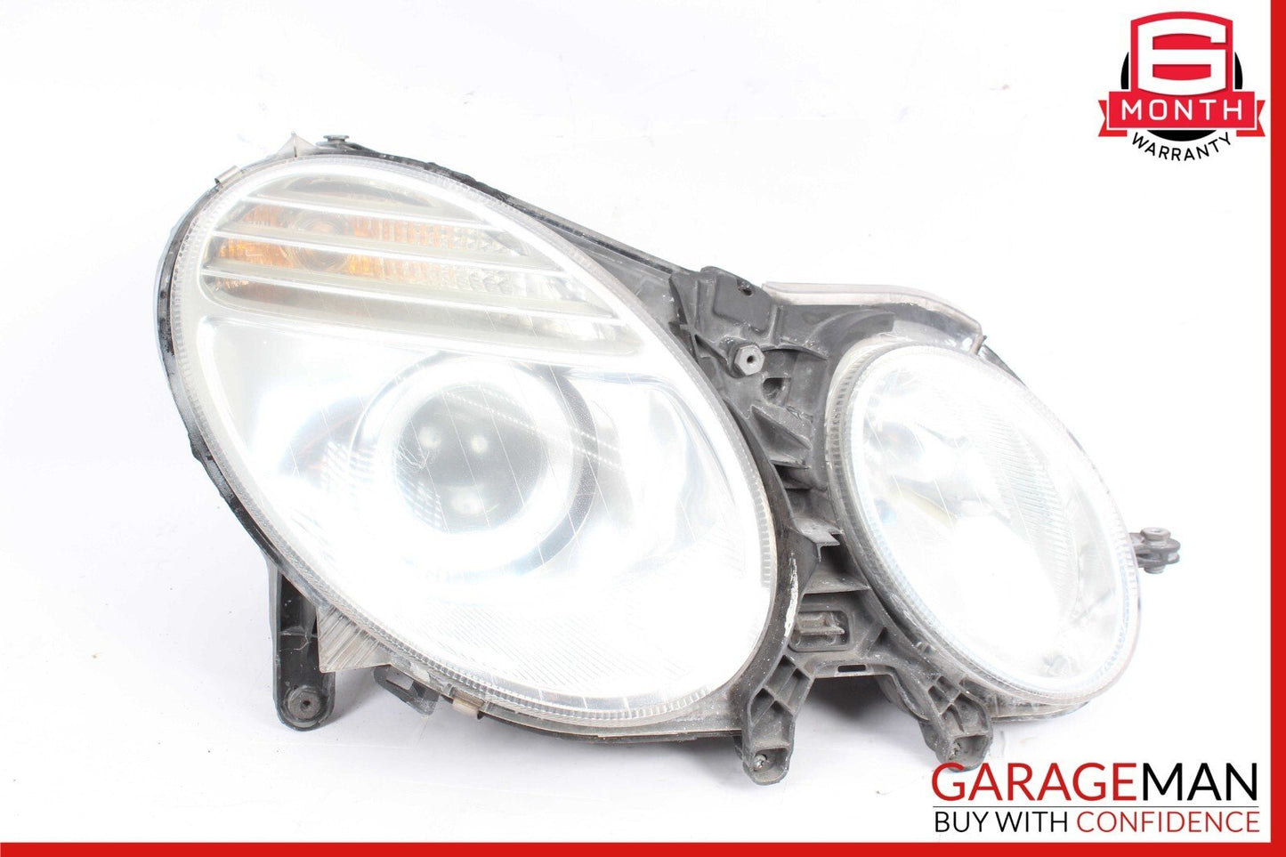 07-09 Mercedes W211 E350 Front Right Side Headlight Head Light Lamp Halogen OEM